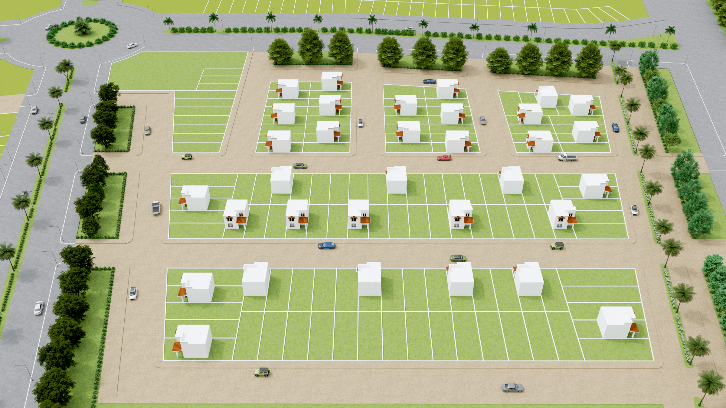 Render VALLE AZUL FRACCIONAMIENTO